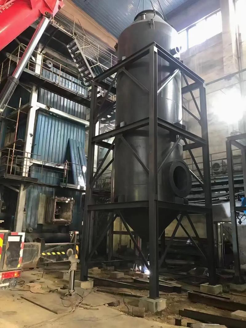 危废焚烧系统急冷塔与布袋除尘器