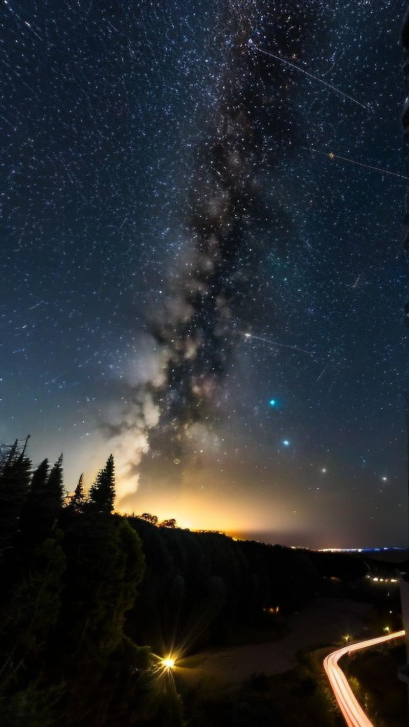 夜空星座星空摄影