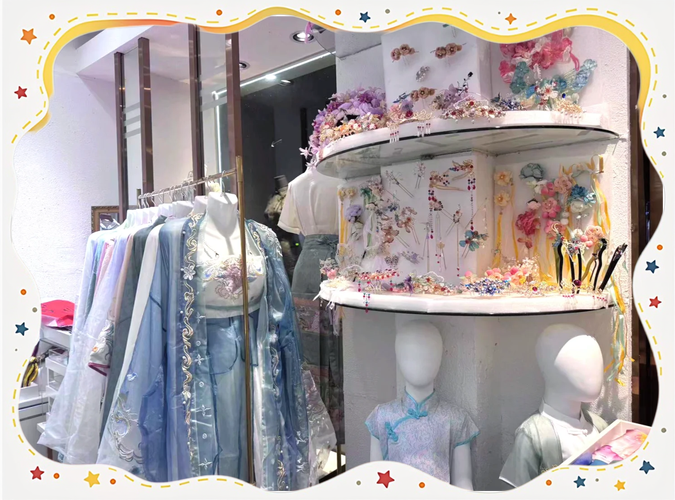 杭州西湖景区汉服体验馆线下门店
