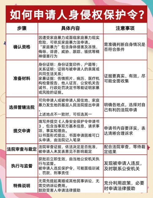 人身安全保护令申请流程示意图
