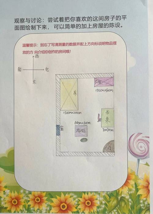 小学生对着数学课本上的“周长”“面积”概念发呆的书桌场景