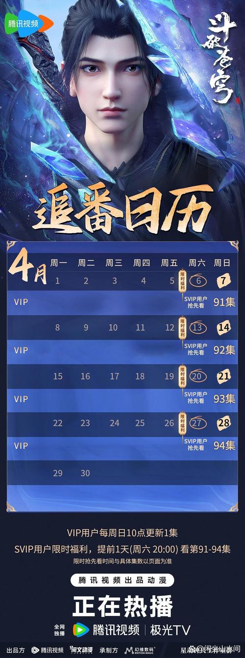 动漫爱好者月度追番打卡朋友圈截图