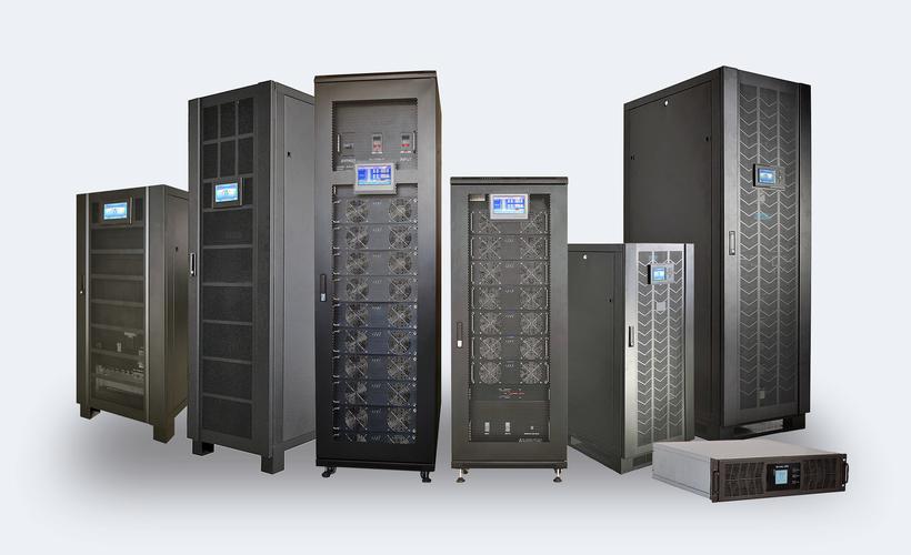 模块化UPS功率模块热插拔操作示意图