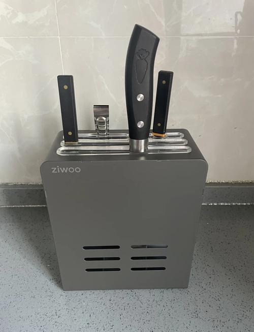 厨房台面嵌入式隐形刀架实拍