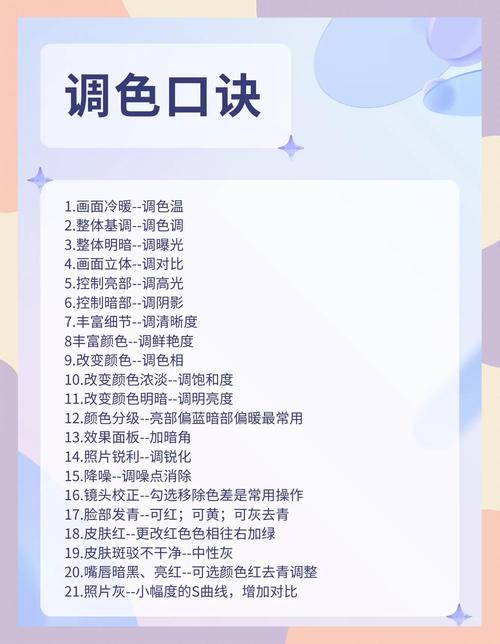 颜色选对,废片率直降80%