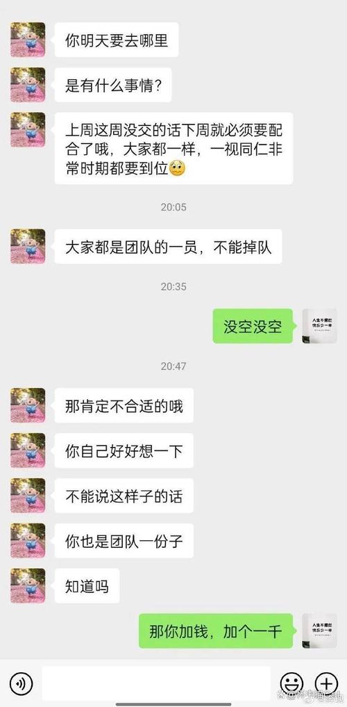 混乱虚拟团队线上聊天记录截图