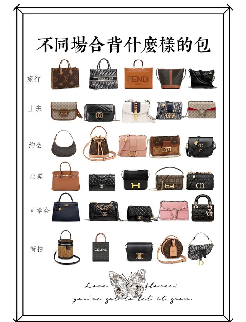 不同场合怎么选包才不尴尬？