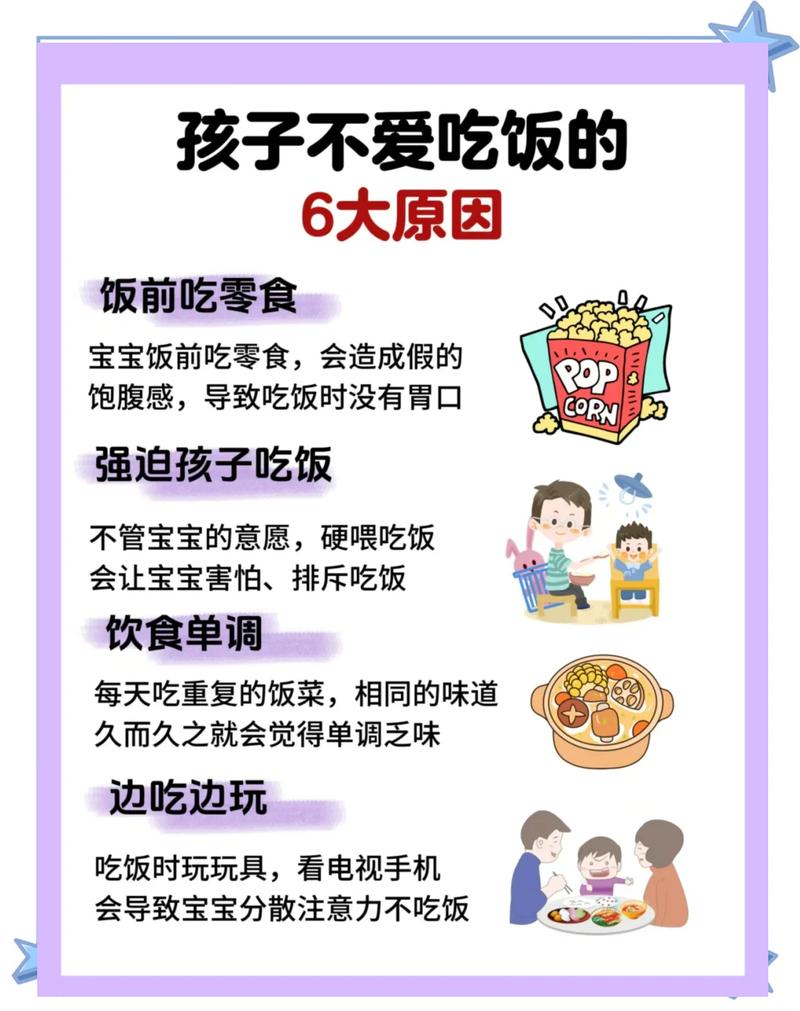 儿童家庭食育常见误区整理图