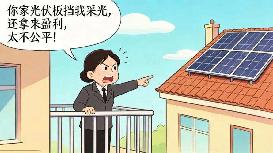 相邻权采光通风纠纷示意图