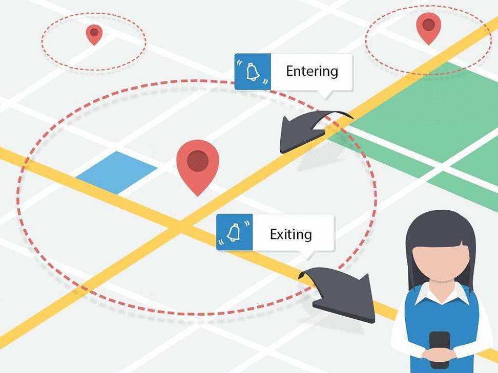 AI地理围栏与传统地理围栏技术差异对比图