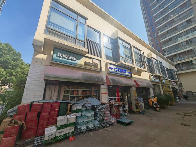南京居民区临街社区商业店铺实拍