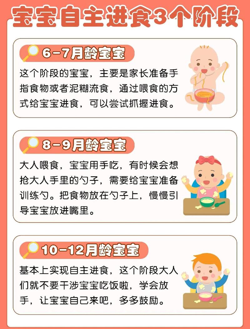 宝宝自主进食必须分清的红线