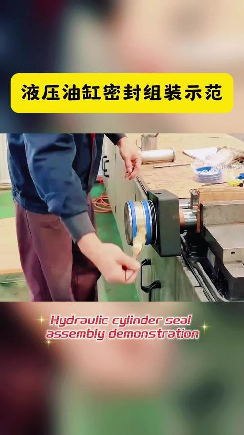 车间液压系统液压缸密封装配现场图