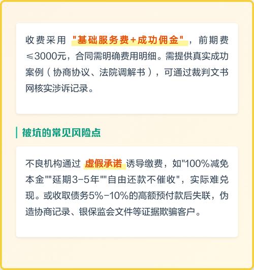 网贷逾期律所收费和避坑问题