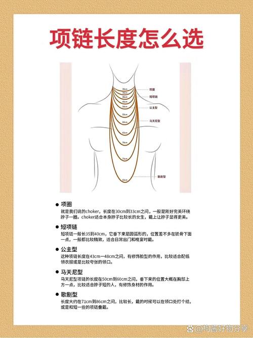 二、链子粗了像暴发户，细了怕断，长度怎么选？