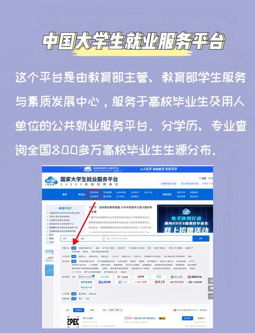 国家大学生就业服务平台岗位列表页面