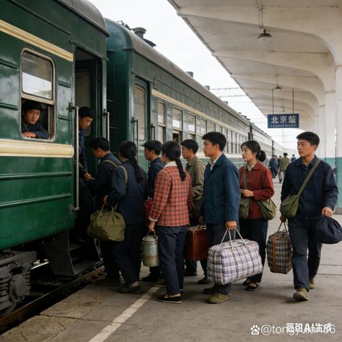 三、绿皮车上的告别:数字时代的温情