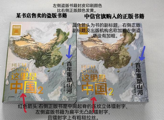 正版盗版电子书排版对比示例