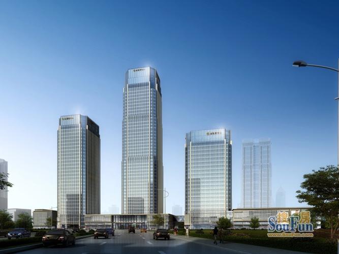 天津南开区金融街写字楼办公场景