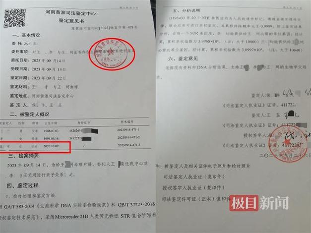 法院司法亲子鉴定证据效力认定材料清单