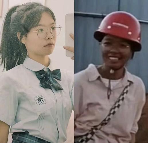 毕业生尴尬地看着劳动合同叹气