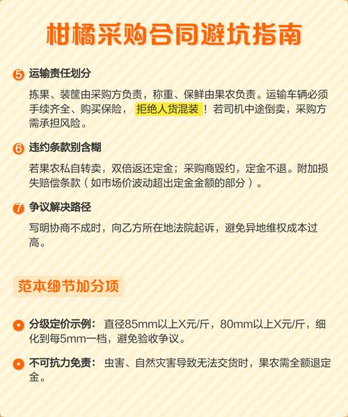 签合同前的避坑清单，不同采购量有不同玩法