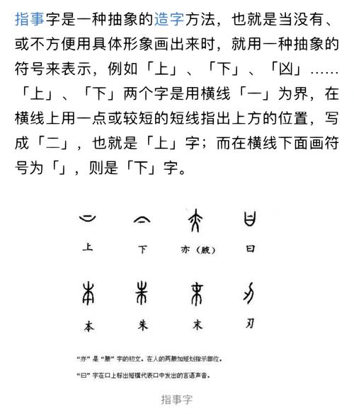 指事字:画不出来?那就加个标记