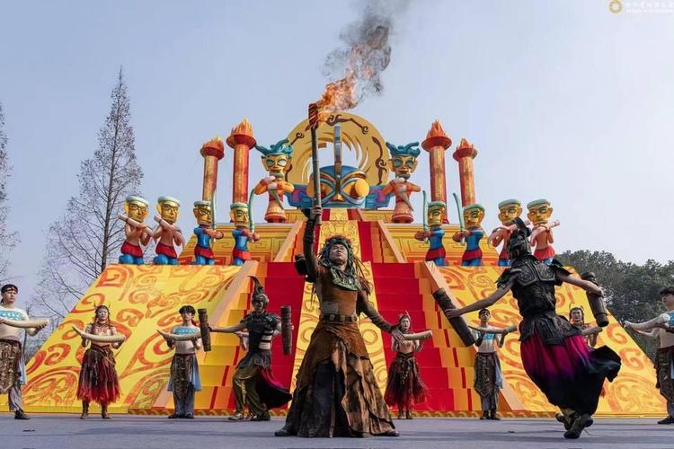 古蜀金沙祭祀表演