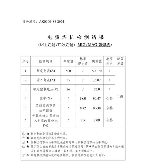 点焊机3C认证型式试验报告样例