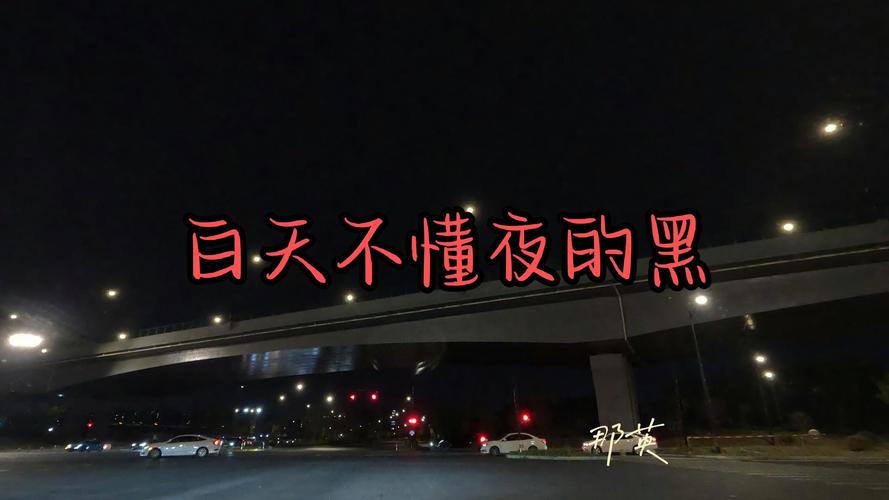 黑夜给的东西,白天不懂