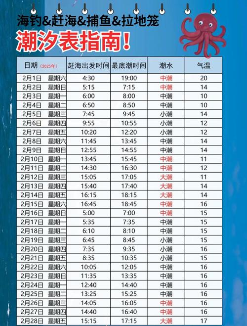 进阶:你会用潮汐表规划赶海吗?