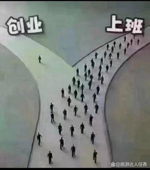 年轻人择业选择左右纠结对比图