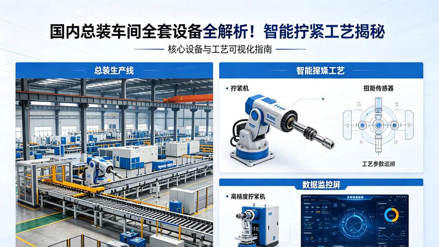 汽车总装线工位悬挂式拧紧枪作业现场