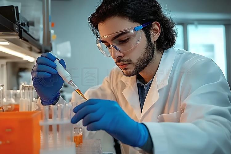 AI机器人实验科学家进行移液操作