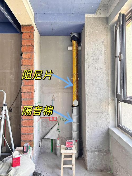 卫生间下水管隔音包管施工步骤分解