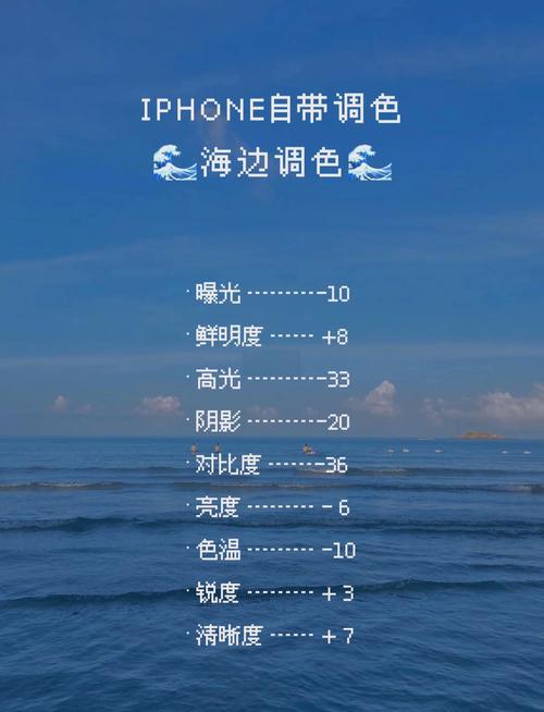 手机滤镜调色参数参考界面截图