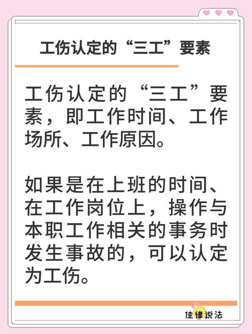工伤认定三工要素判断对照表