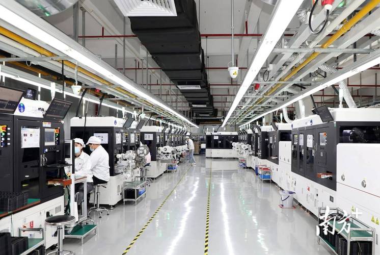 东莞制造工厂产业升级改造后生产线实景