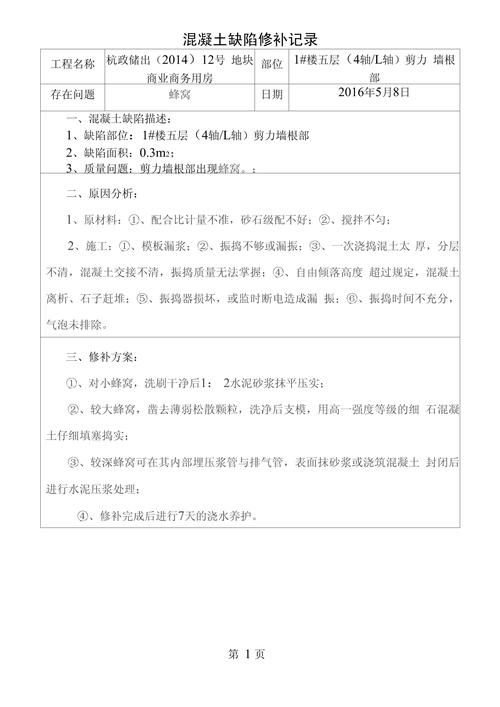维护修补常见问题