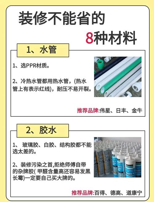 材料选择——这地方别省钱