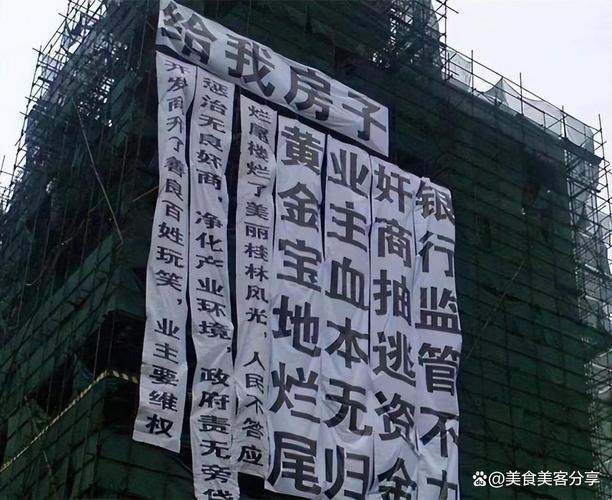 南京烂尾楼业主整理维权证据实拍