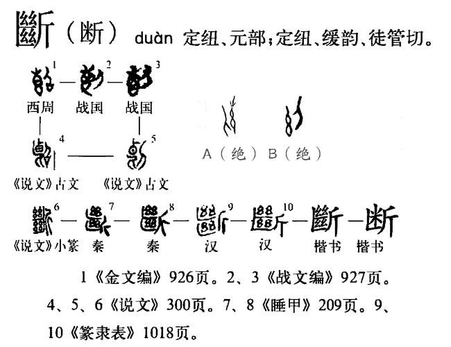 自然语言处理古文字抄本断词标注样例图