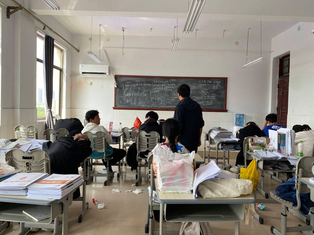 高中选课走班教室实景