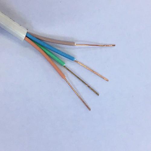 四款不同材质电话线剥开线芯对比实拍