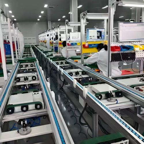 冲压车间PROFINET工业通信布线现场实拍