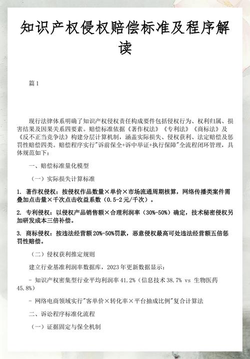 著作权法知识产权侵权赔偿条款原文