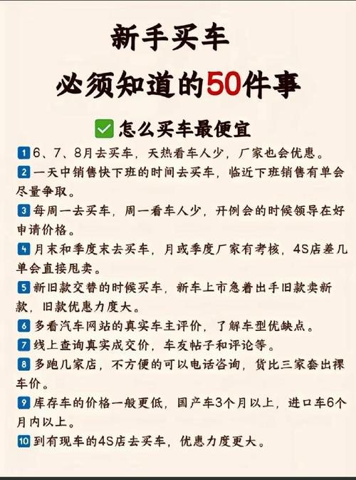 买车时怎么避坑?