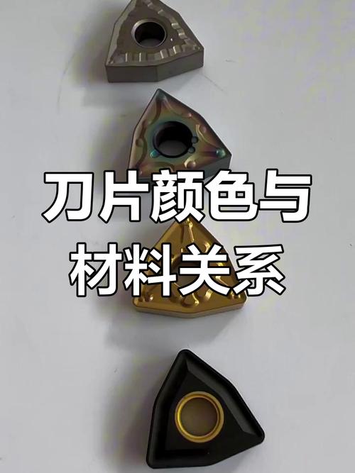 不同涂层颜色工业刀具对比