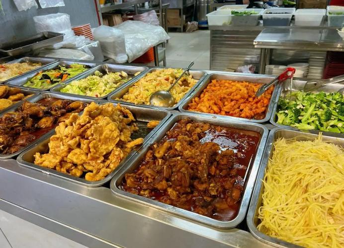 大学校园食堂团餐特色风味档口