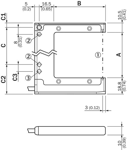 医用级注塑针座成品尺寸检测图